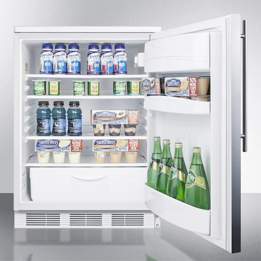 Stainless Steel Counter-Height All-Refrigerator A90730