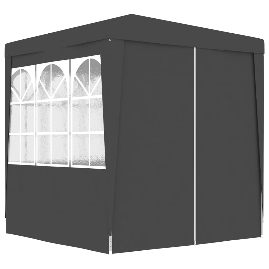 Party Tent with Side Walls 6.6'x6.6' Anthracite E542
