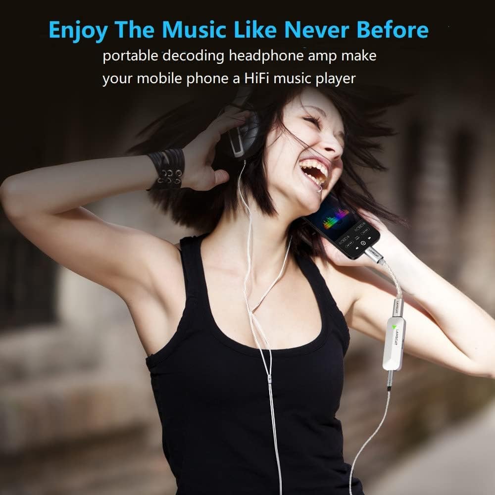 USB DAC Portable Headphone Amplifier with Type C Output (3.5mm) W23359