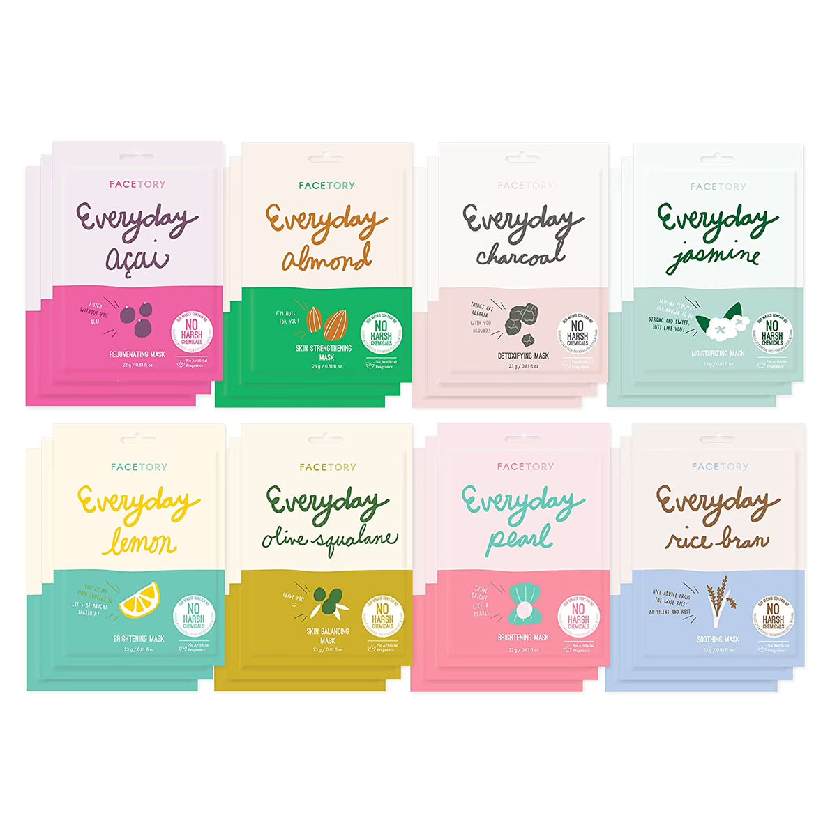 Set of 8 Sheet Masks Y27681