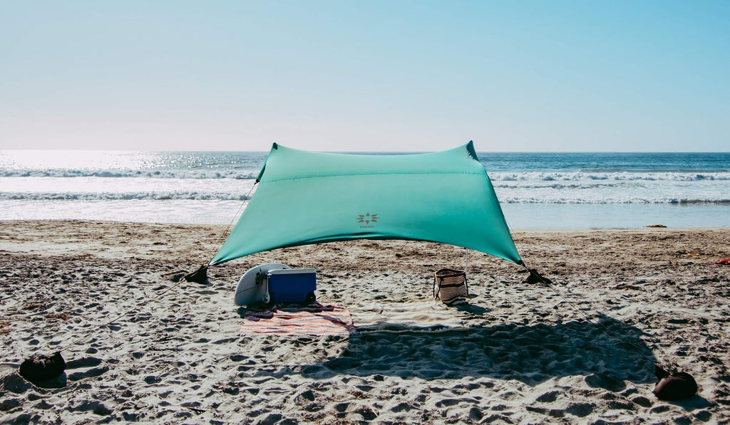 Beach Tent Canopy Sunshade with Sand Anchor Y47970