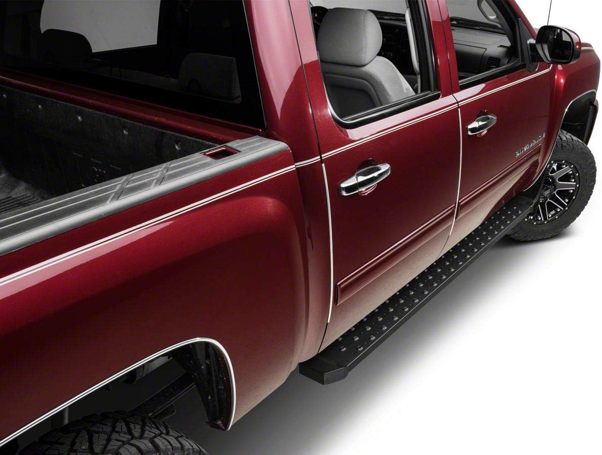 Textured Black Running Boards V859