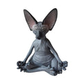 Multicolor Handmade Cat Figurines N945