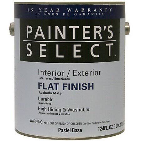 Semi-Gloss Pastel Base Interior Latex House Paint, 1-gal. Pack of 4 F240682