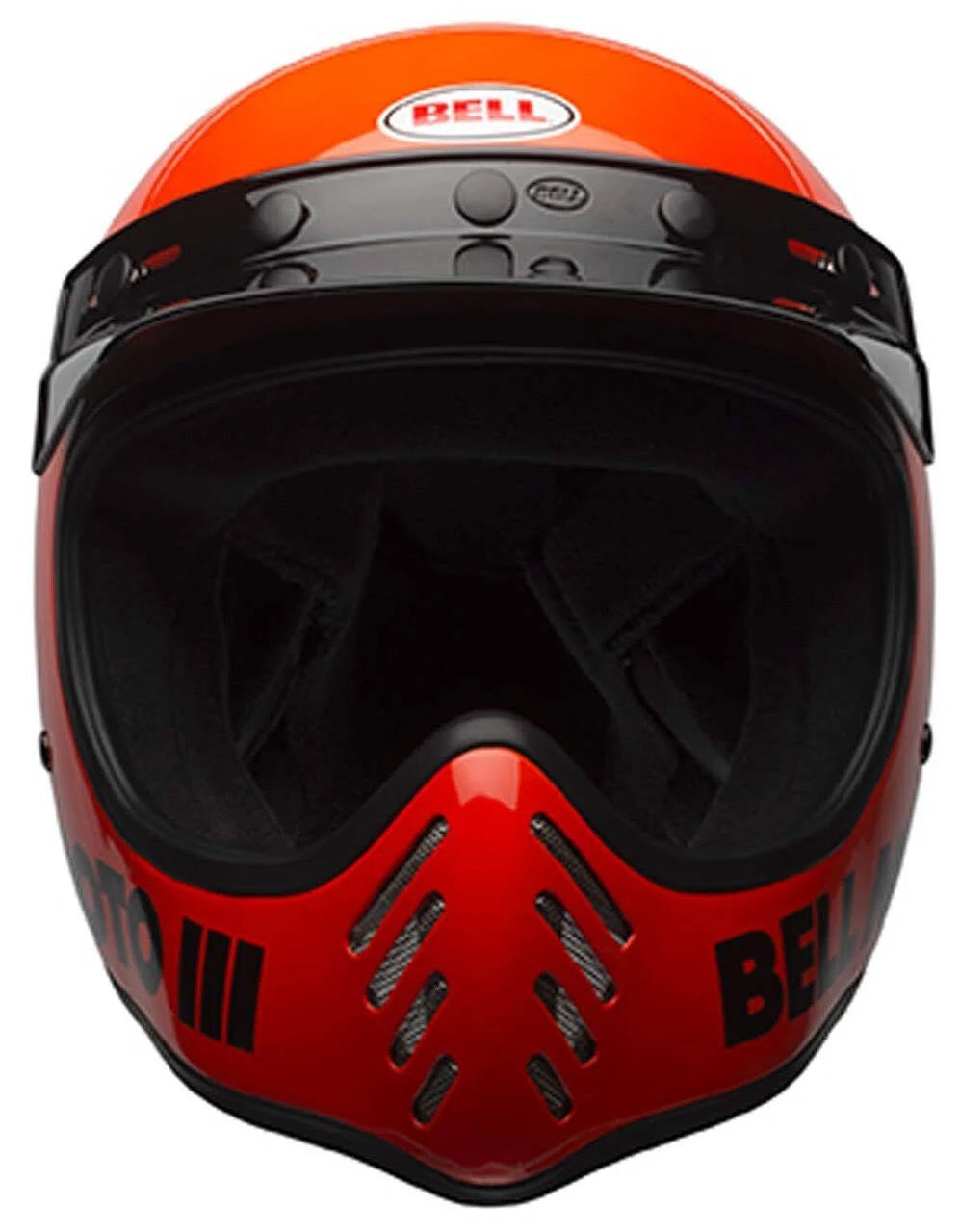 Matte/Gloss Blackout Moto-3 Helmet E6228