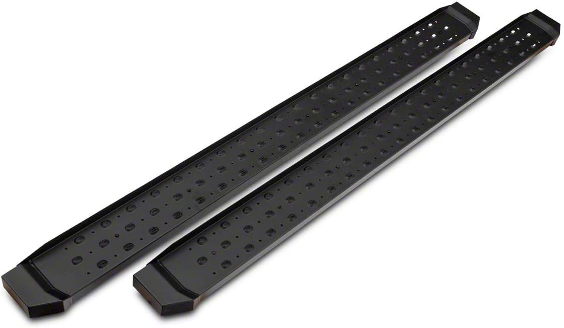Textured Black Running Boards V859