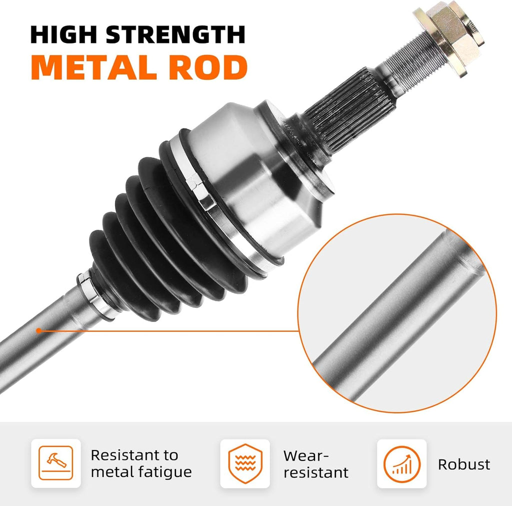CV Axle Shaft Left Front Driver Side 4WD Pack of 2 G518427