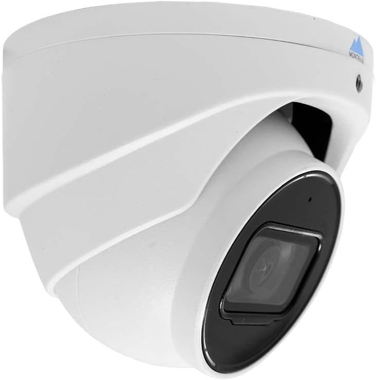 4K 8ch NVR PoE IP Camera System with 4 8MP Audio Turret Cameras, 2TB Hard Drive Z176