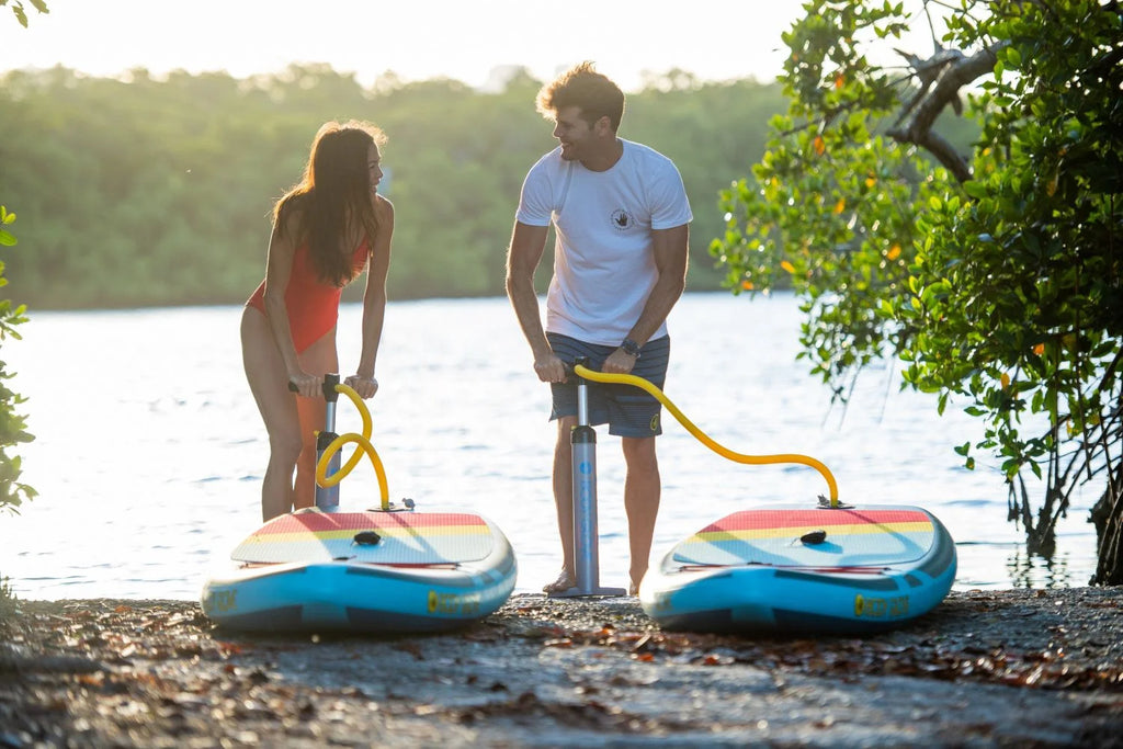 Open-Box Inflatable SUP Stand up Paddle Board 10.6' N500346