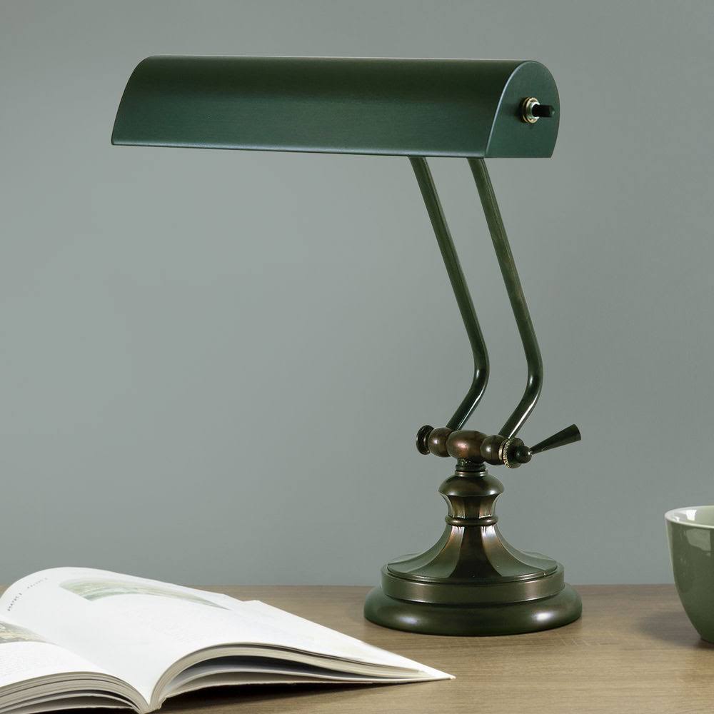 Mahogany Bronze Desk Lamp O7241