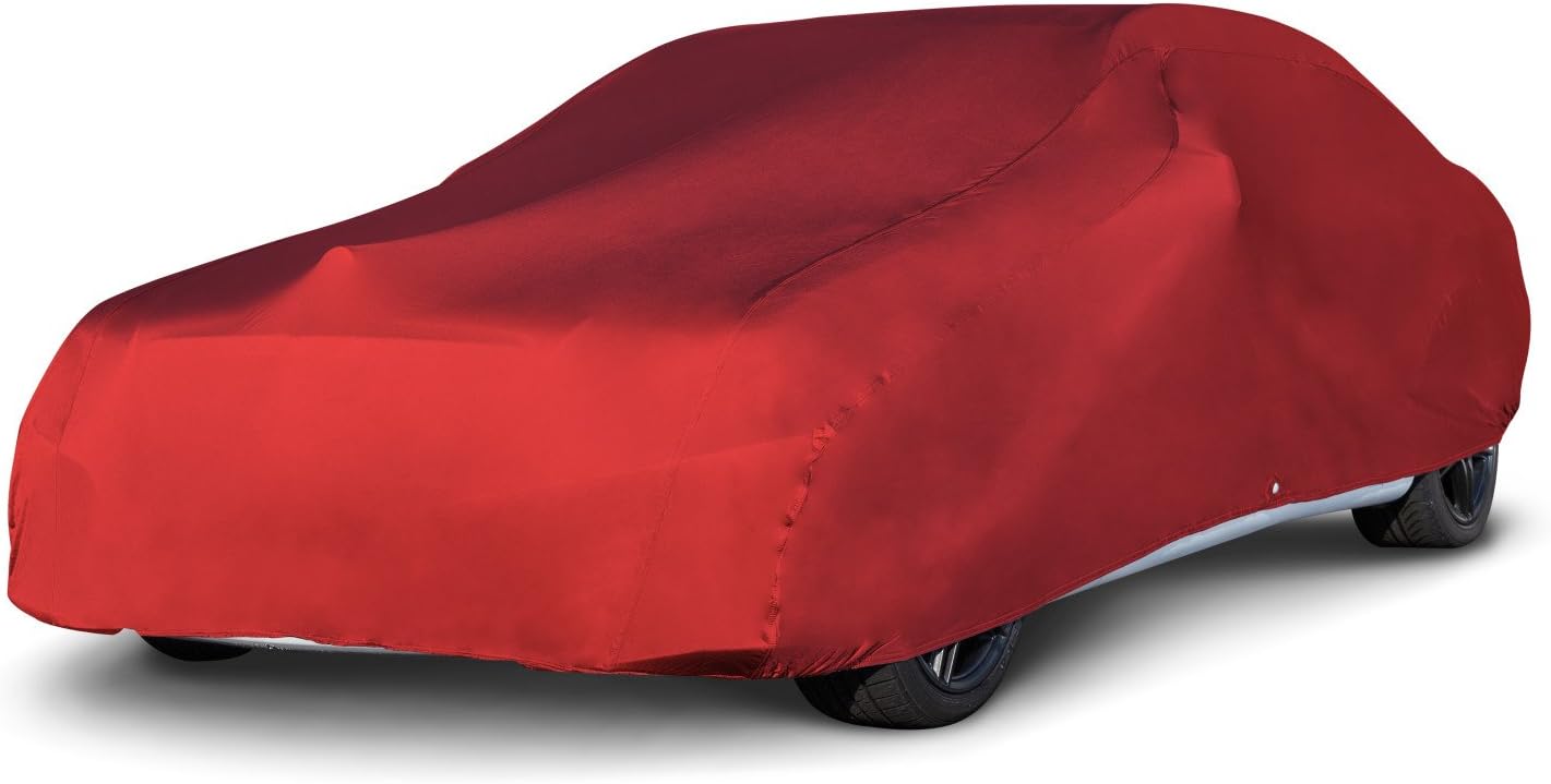 Red Stretch Car Cover, Size 5: Fits up to 22' K8315