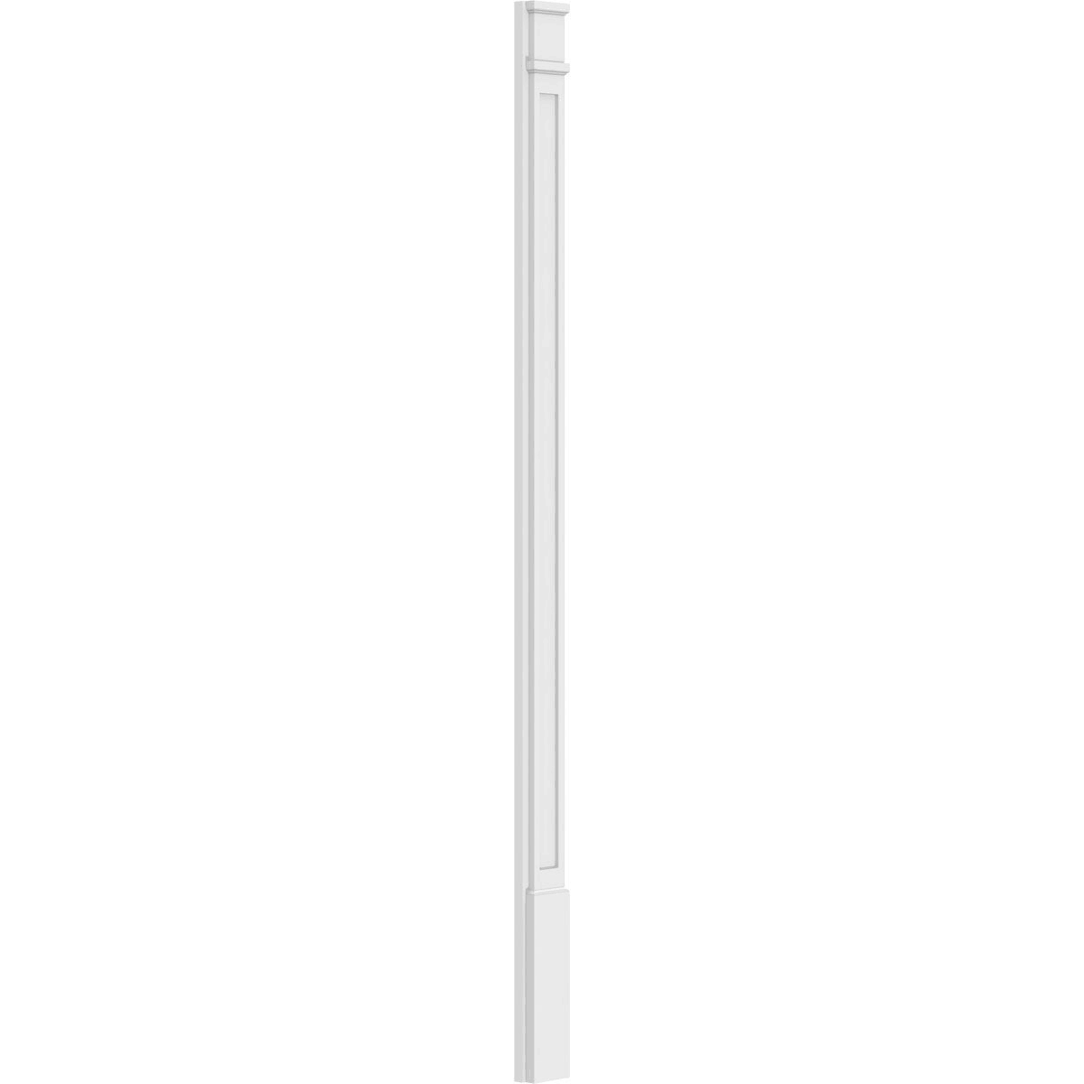 Flat Panel PVC Pilaster with Capital and Base (Pair) G285833