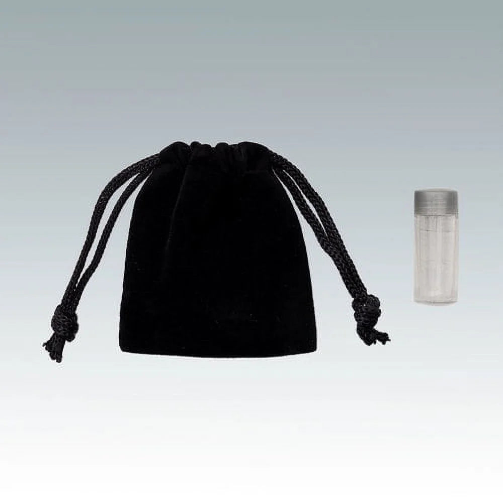 Mini Black & Chrome Motorcycle Keepsake Urn B35775