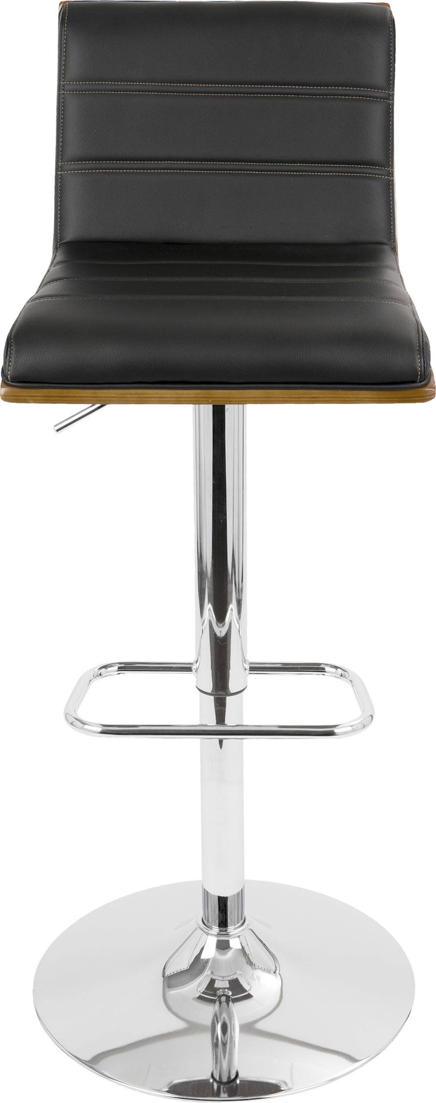 Walnut/Black Barstool J531