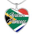 Stainless Steel or 18k Gold Heart Pendant Necklace 18-22" C77821