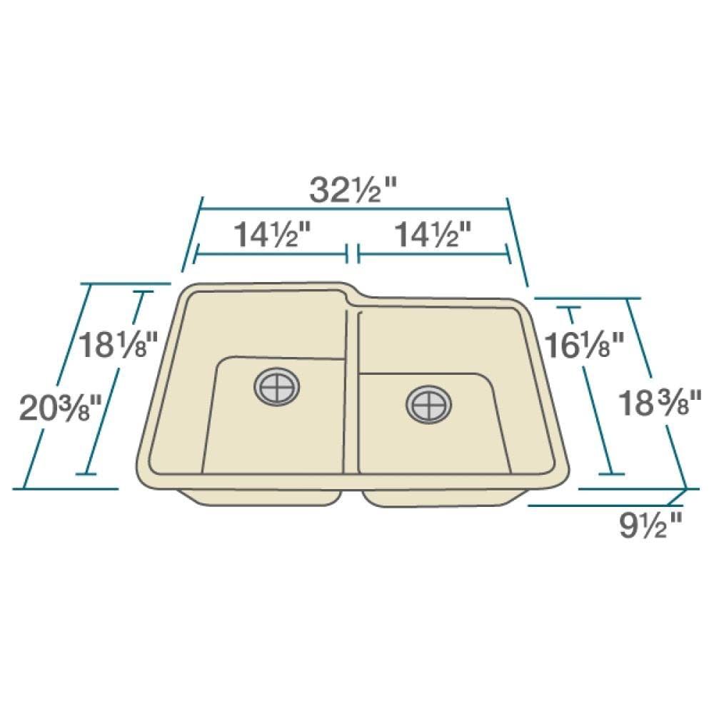 Beige Quartz Sink Y578032