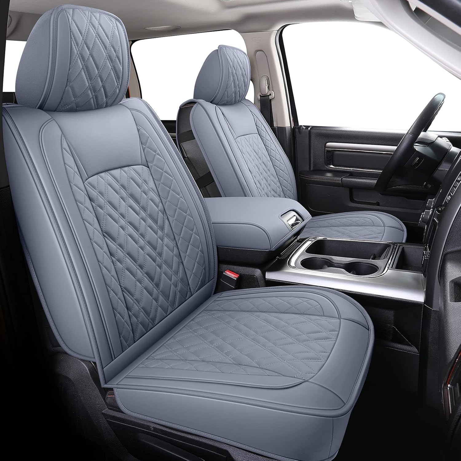 Ram Seat Covers Full Set with Faux Leather J214498