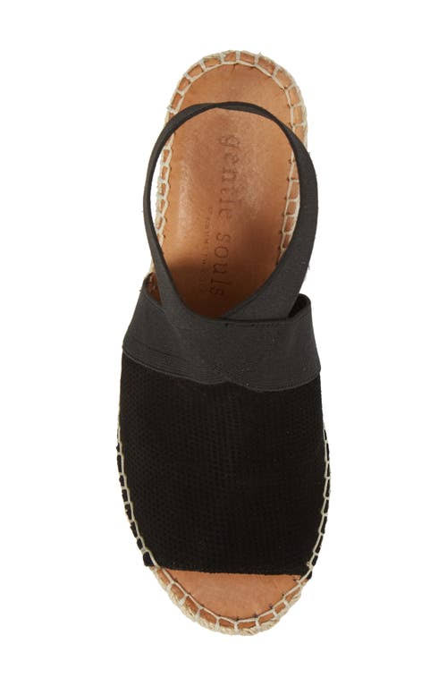 Black Suede Wedge N732254