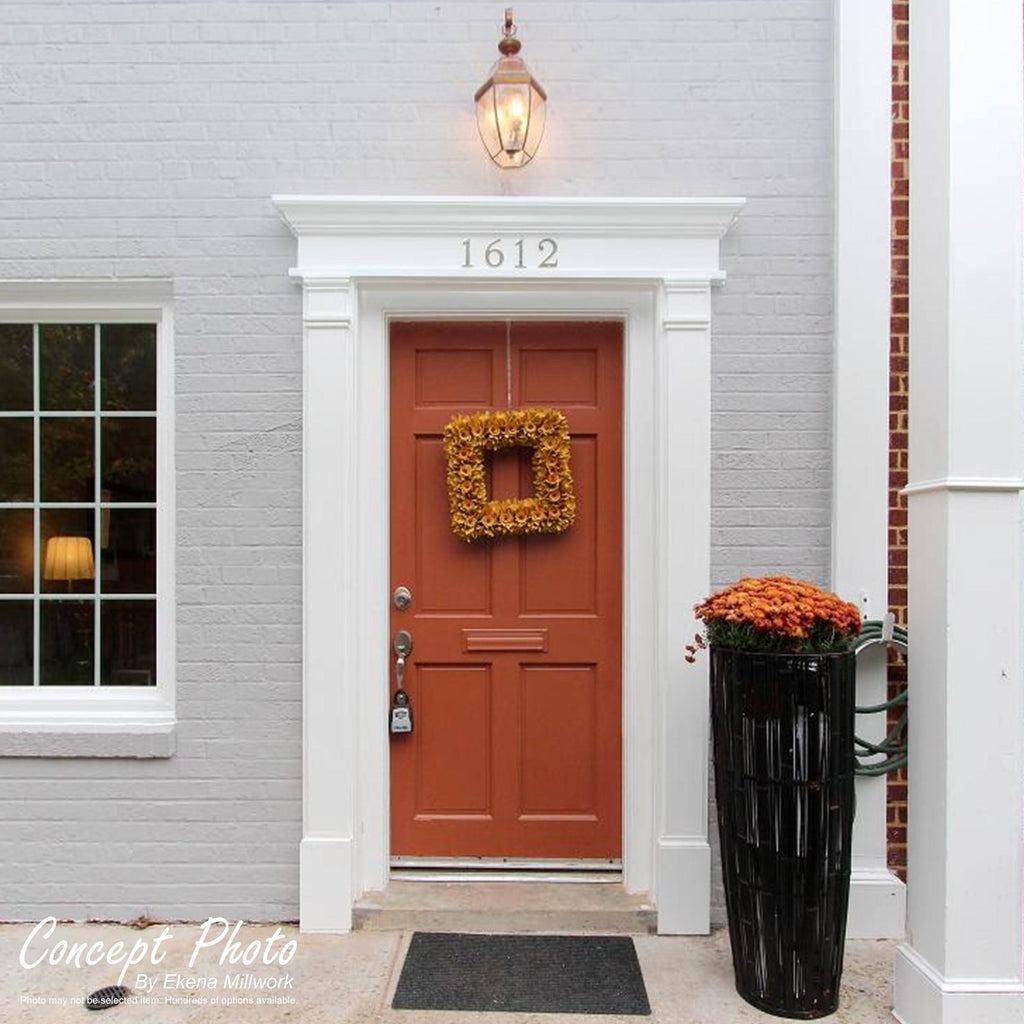 Flat Panel PVC Pilaster with Capital and Base (Pair) G285833