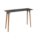 Rust Distressed Wood Console Table G167