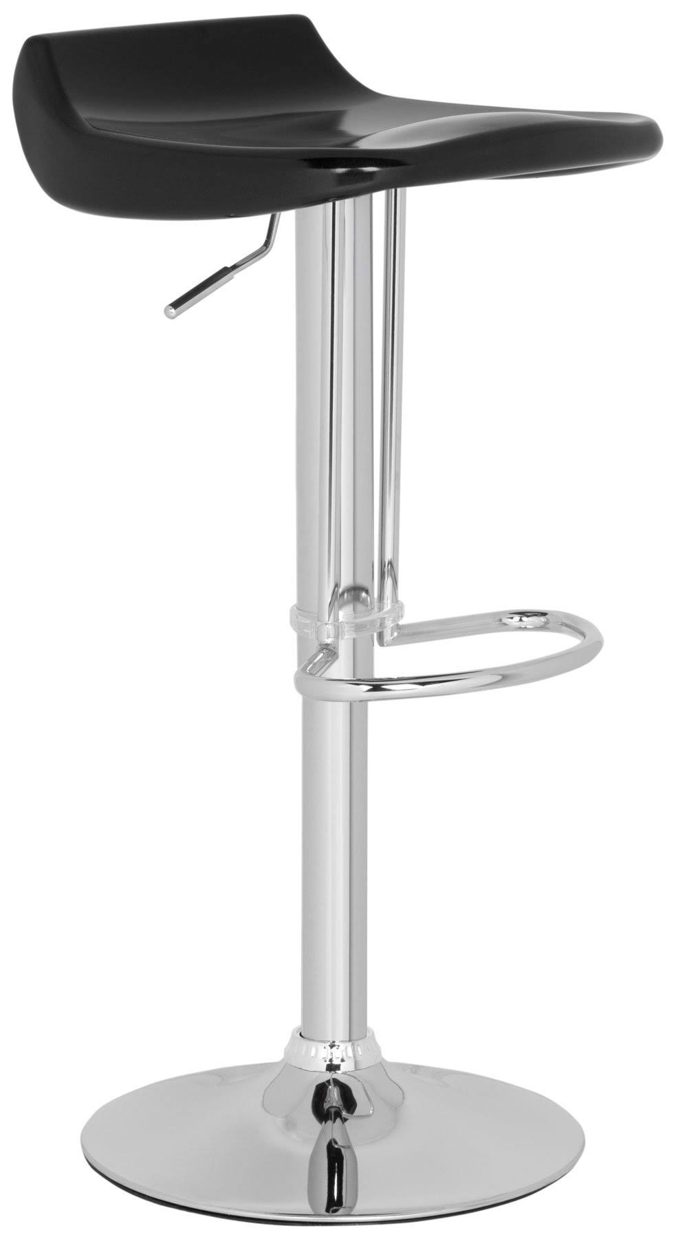 White Swivel Bar Stool L4762