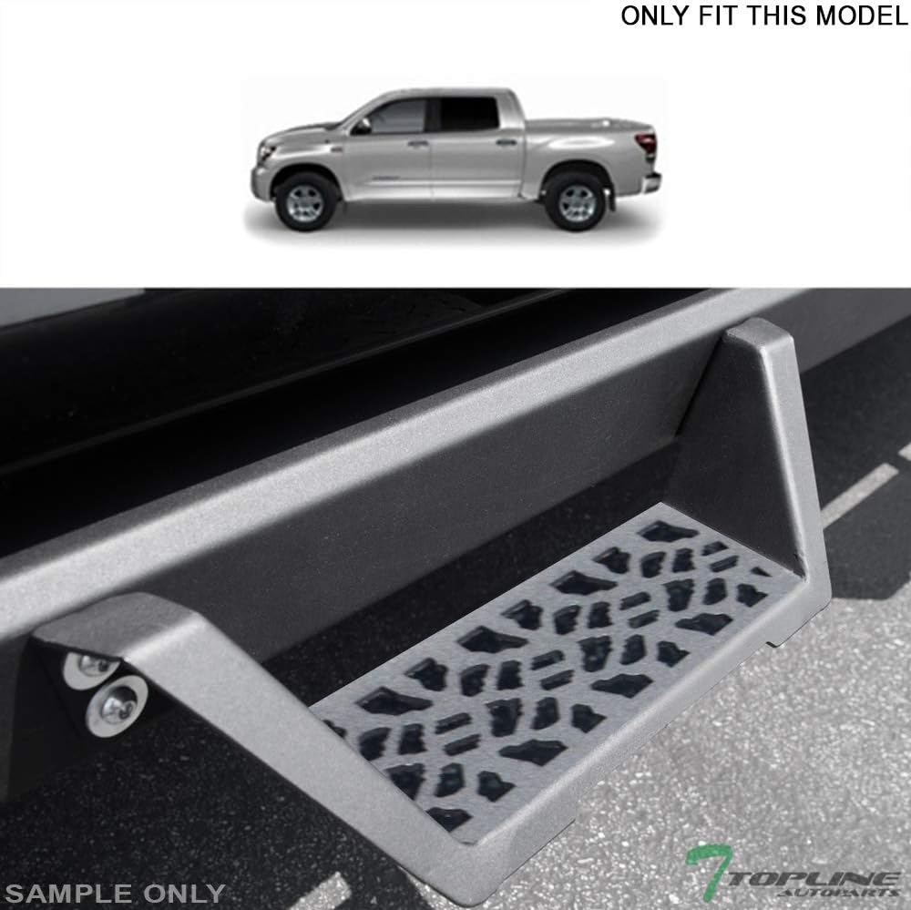 Matte Black Modular Side Nerf Bars Running Boards for Toyota Tundra CrewMax Cab Q6305