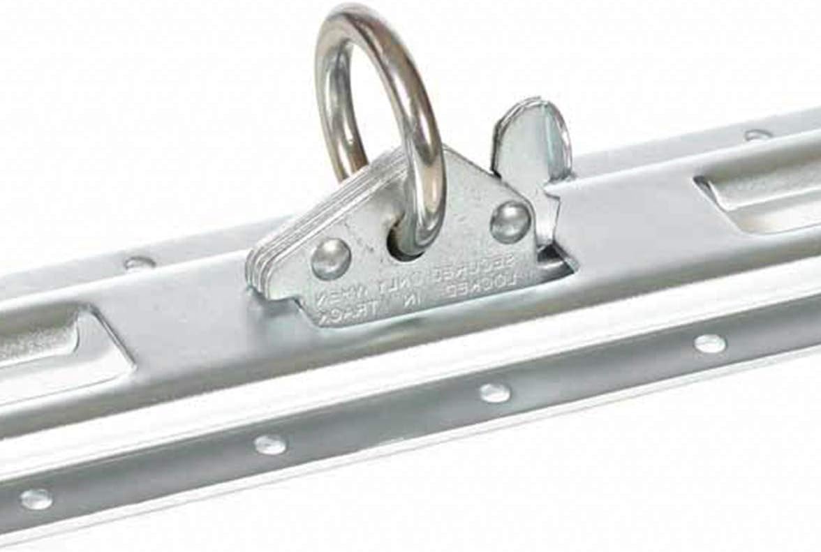 20 Heavy Duty Steel E-Track O-Ring Tie-Down Anchors with Spring Fittings D63474
