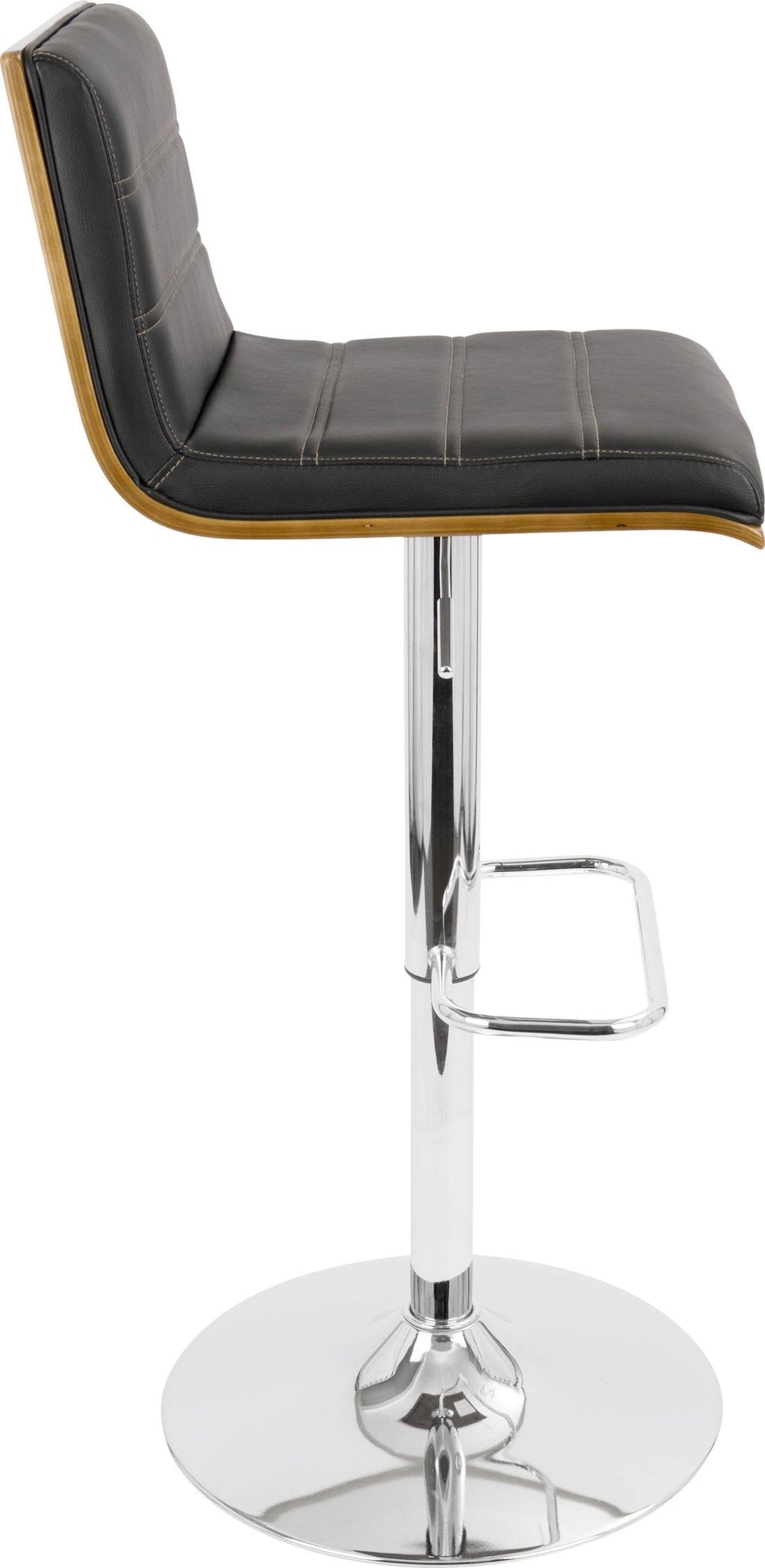 Walnut/Black Barstool J531