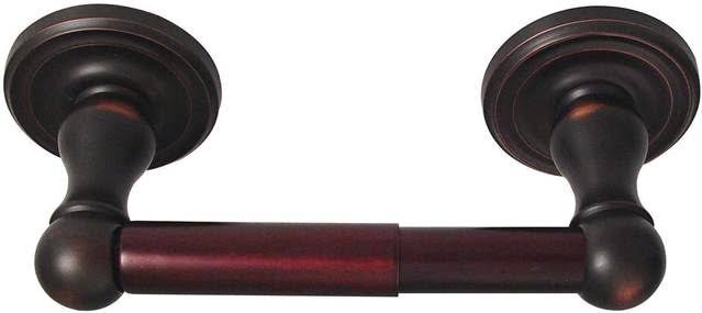 Flat Black Brass Toilet Paper Holder W922144