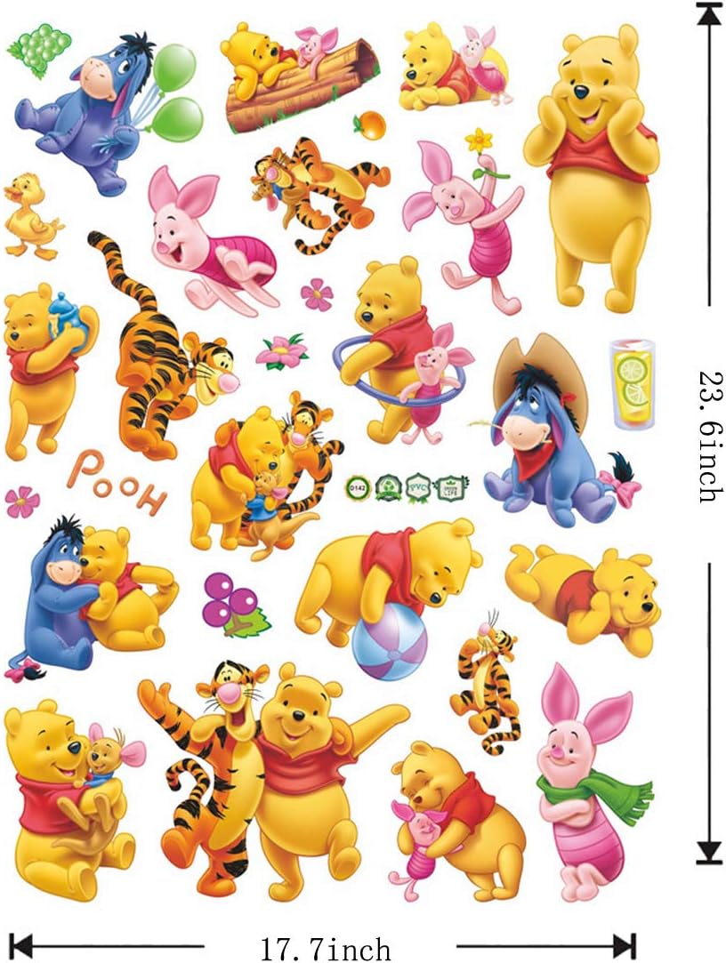 Pack of 2 Self-Adhesive PVC Wall Sticker O9558