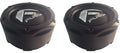 2 Pack Matte Black Wheel Center Caps R50908