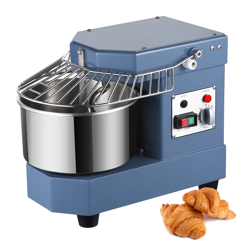 Commercial Dough Mixer, 8Qt Capacity, 450W Dual Rotating Dough Kneading Machine with Stainless Steel Bowl, Safety Shield, 110V K93416
