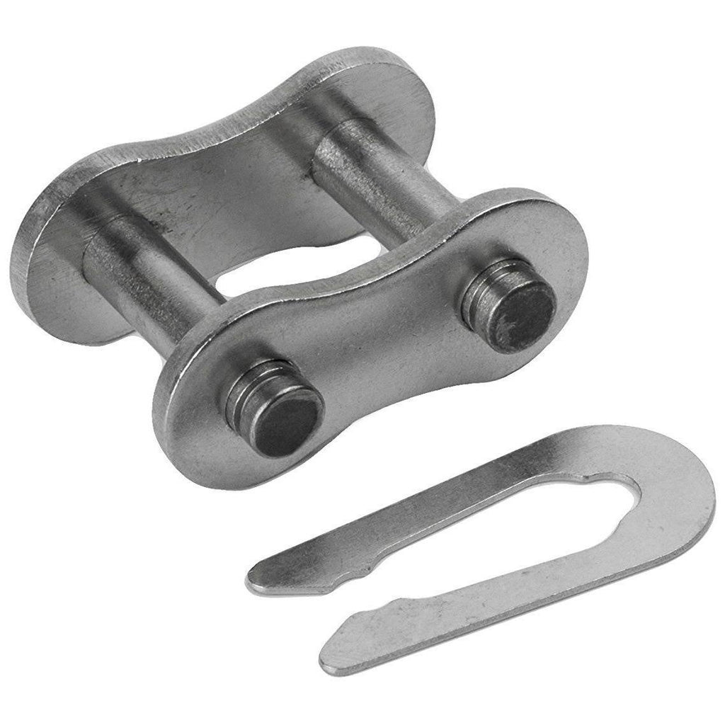 Heavy Duty Stainless Steel Roller Chain 10 Feet with 1 Connecting Link Y6595