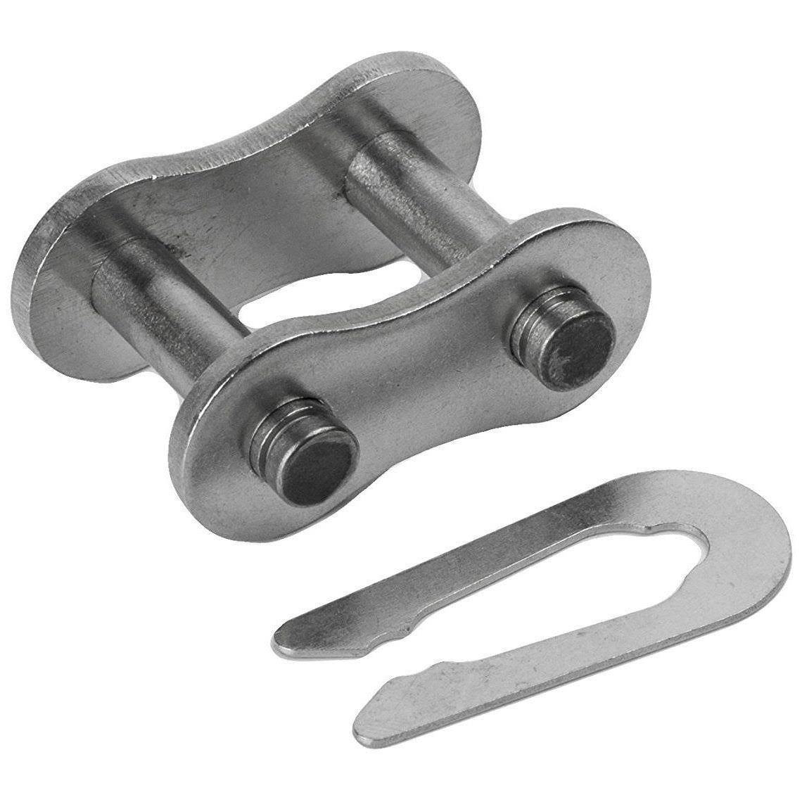 Heavy Duty Stainless Steel Roller Chain 10 Feet with 1 Connecting Link Y6595