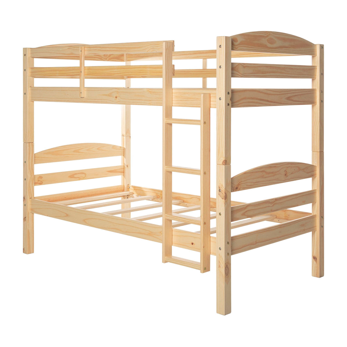 Twin Over Twin Solid Wood Bunk Bed B9241