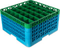 36 Compartments Dishwasher Glass Rack with 4 Color Coded Extenders E226747