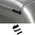 Black ABS Rain Gutter Deflector for Jeep Wrangler JL JLU & Gladiator JT, 1 Pair C229