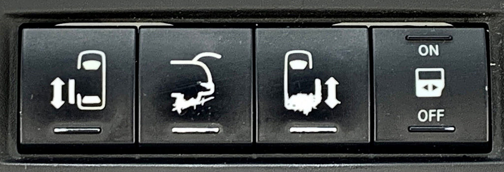 Overhead Roof Full Console Black OEM D5458