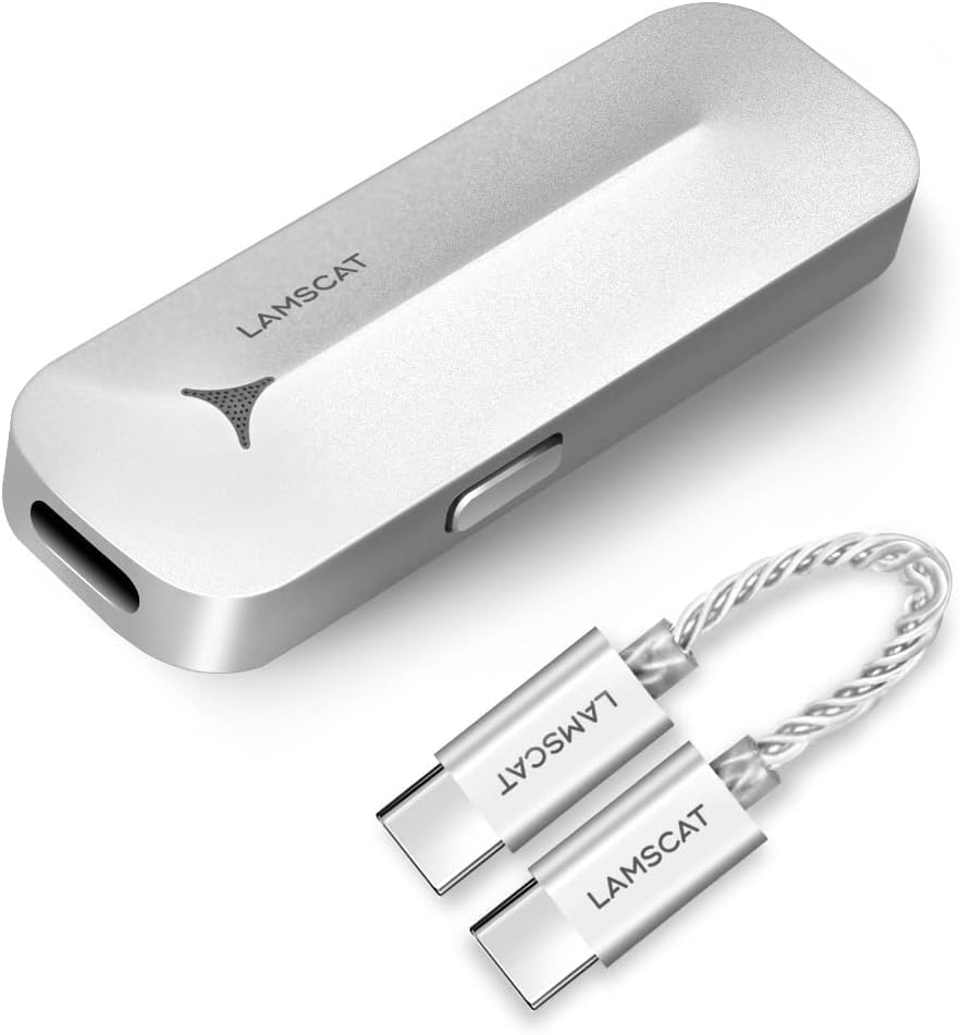 USB DAC Portable Headphone Amplifier with Type C Output (3.5mm) W23359