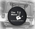 Black 32 Inch Pack of 2 Spare Tire Cover E13406