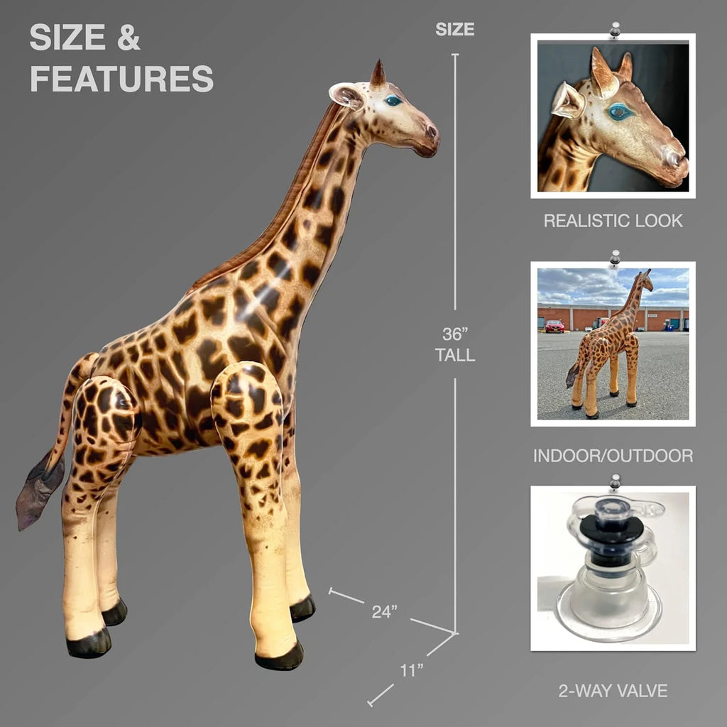 Giraffe Inflatable 36 inch tall U921