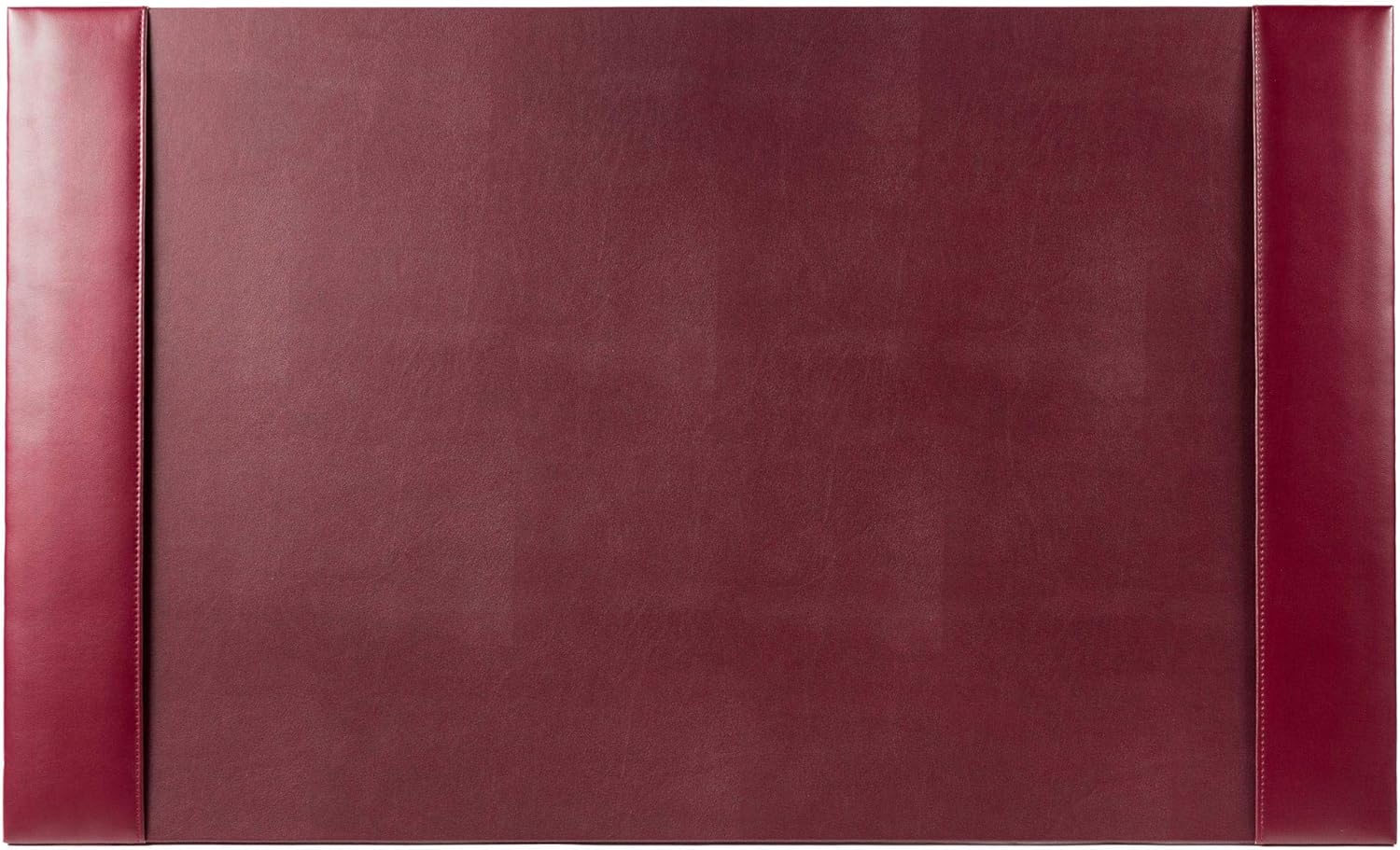 Bonded Leather Desk Pad, 30 x 18, Brown L96885
