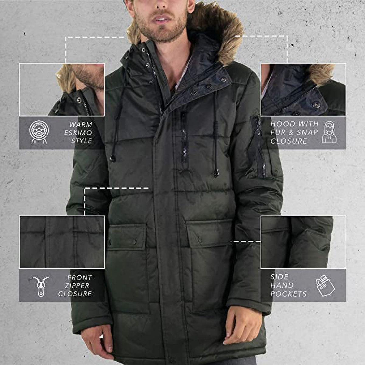 Snorkel Puffer Jacket Z4252