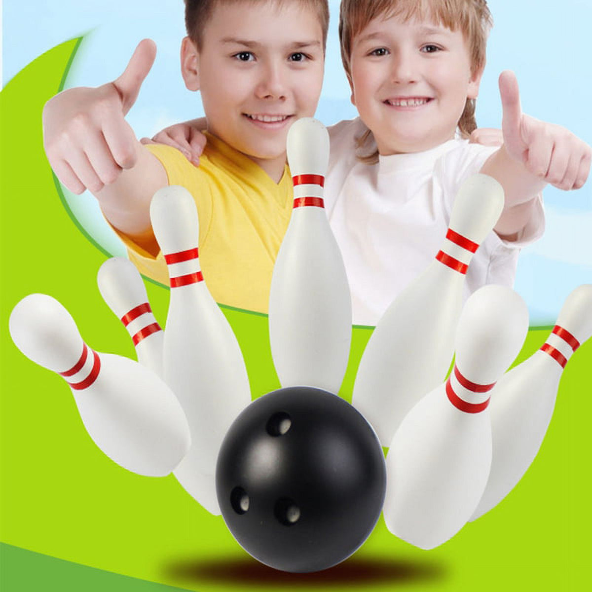 12Pcs Toddler Kids Bowling Game Set L9044