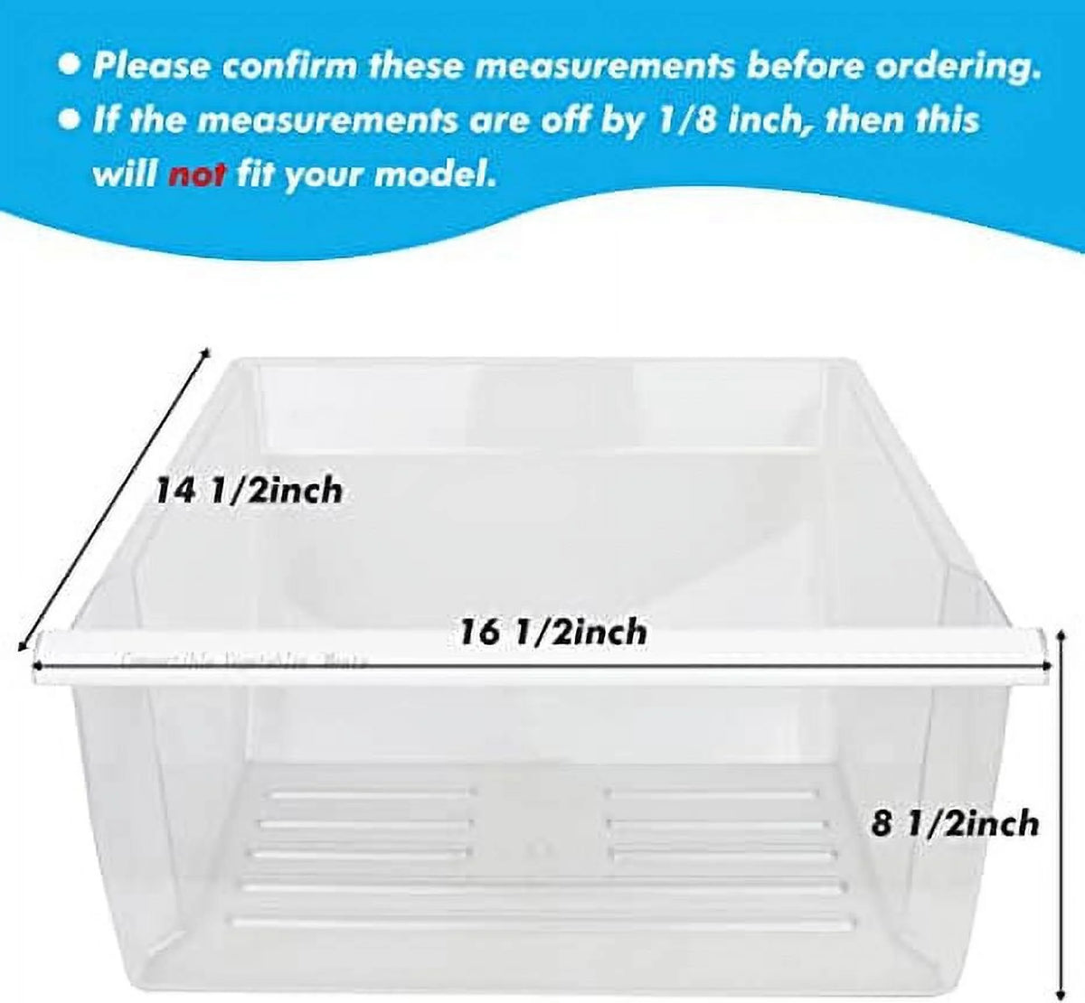 Crisper Bin for Refrigerator K32616