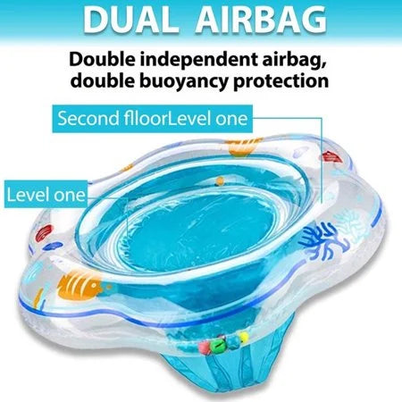 Inflatable Pool Float Ring for Infant Toddler PVC Seat N839700