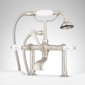 Nickel Deck Mounted Tub Filler Faucet J4857