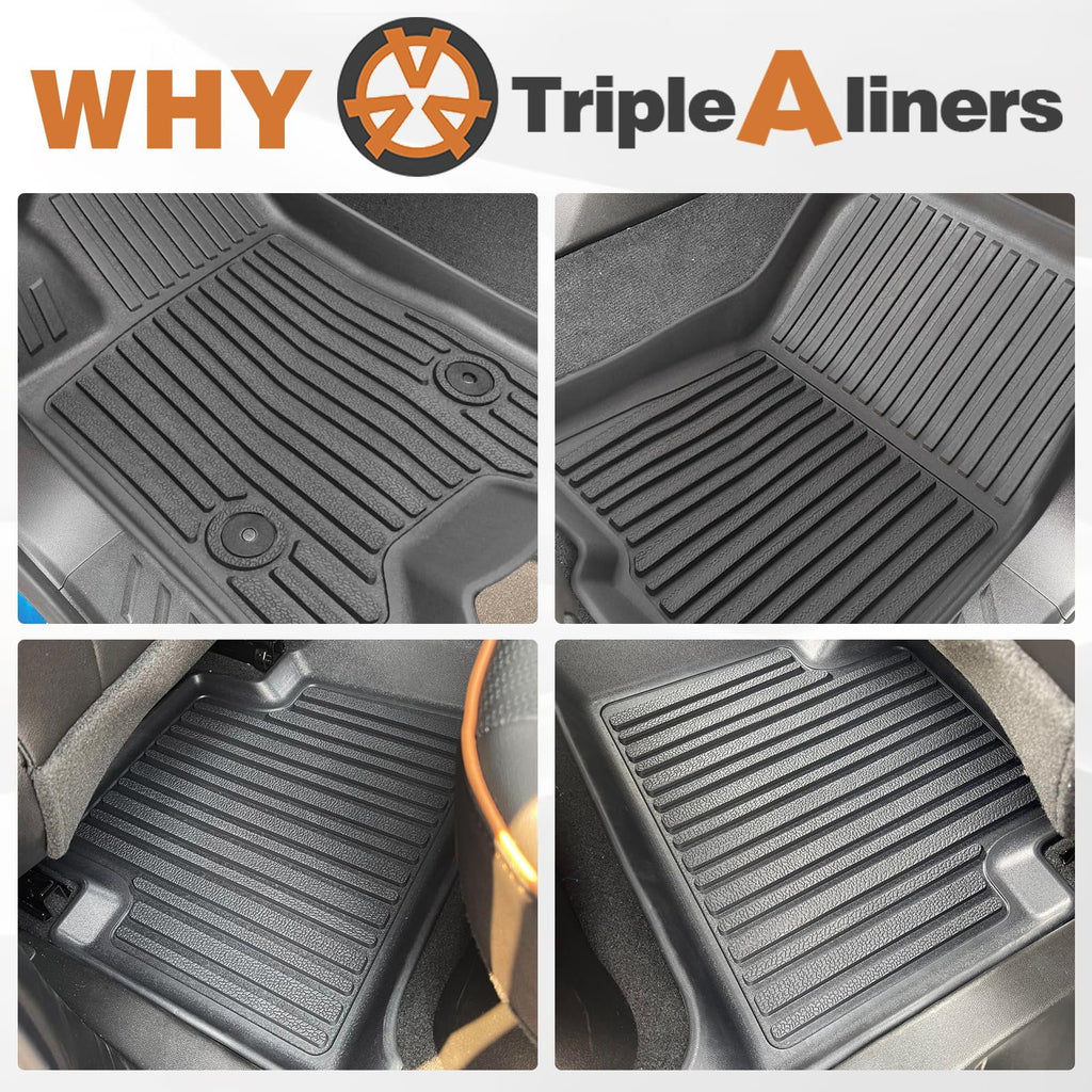 Front Rear Full Set Floor Mats U714