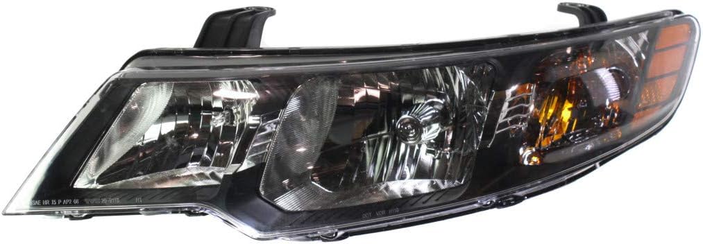 For Kia Forte Headlight Assembly 2010-2013 Driver Side Halogen X341