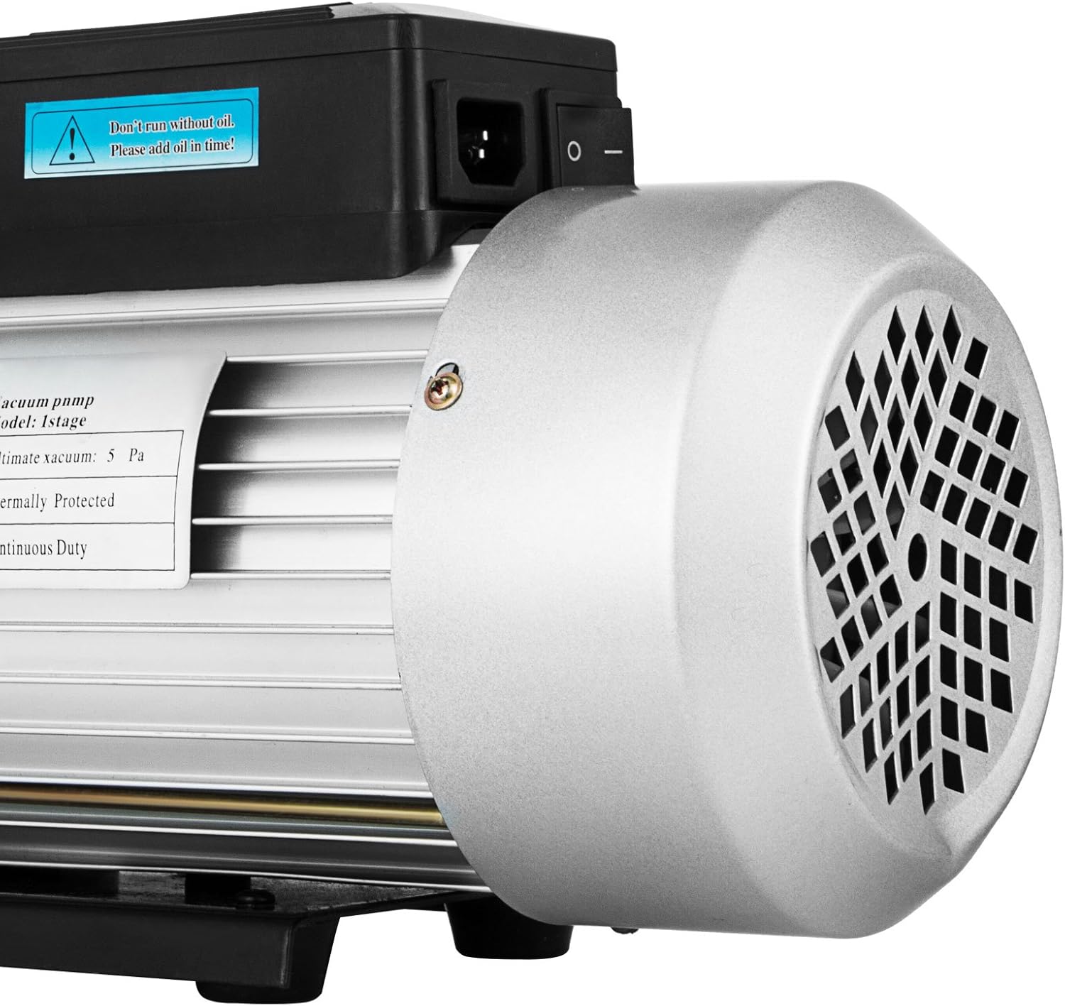 12CFM 1 HP Single Stage Rotary Vane Vacuum Pump N9841